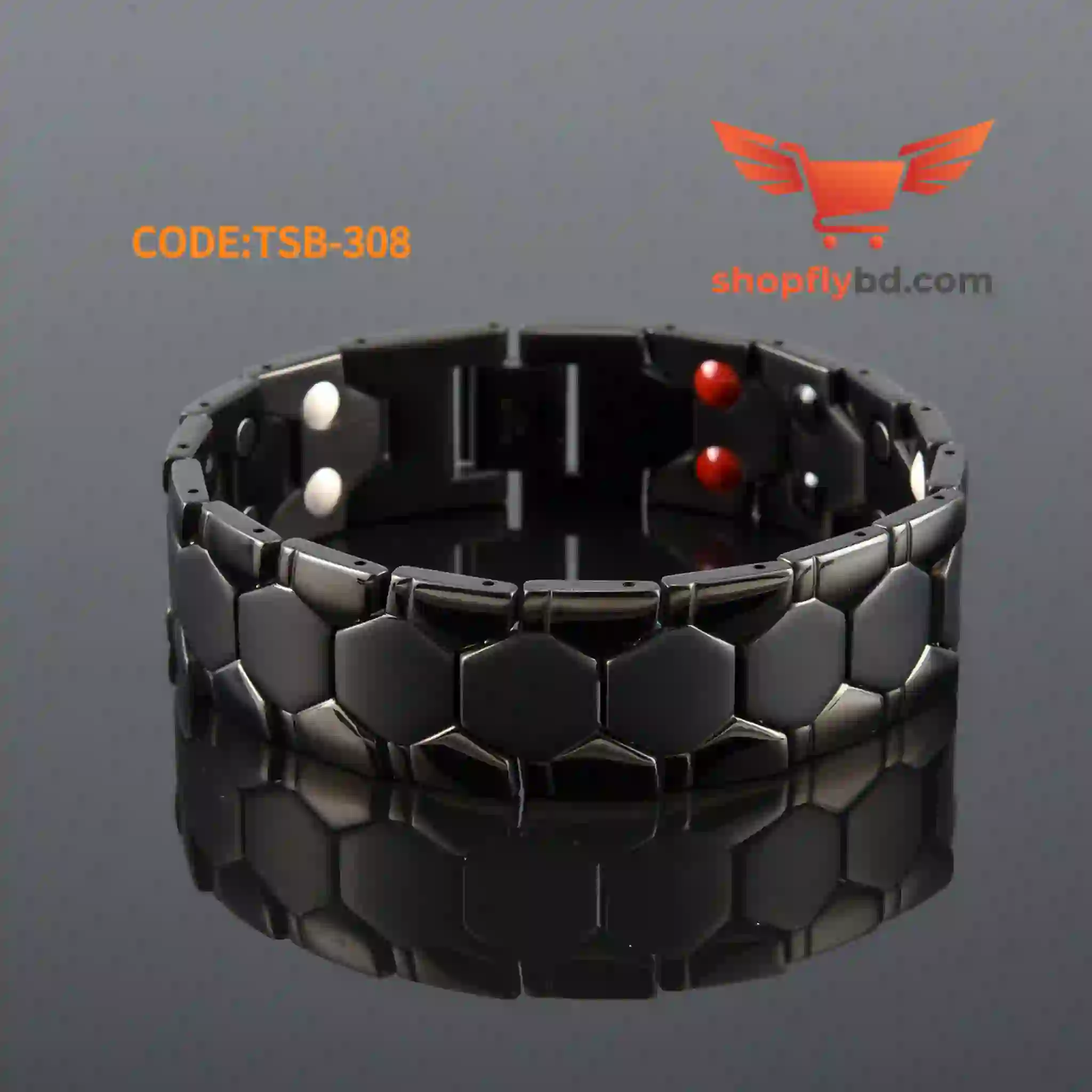 টাইটানিয়াম ম্যাগনেটিক ব্রেসলেট(Code:TSB-308)