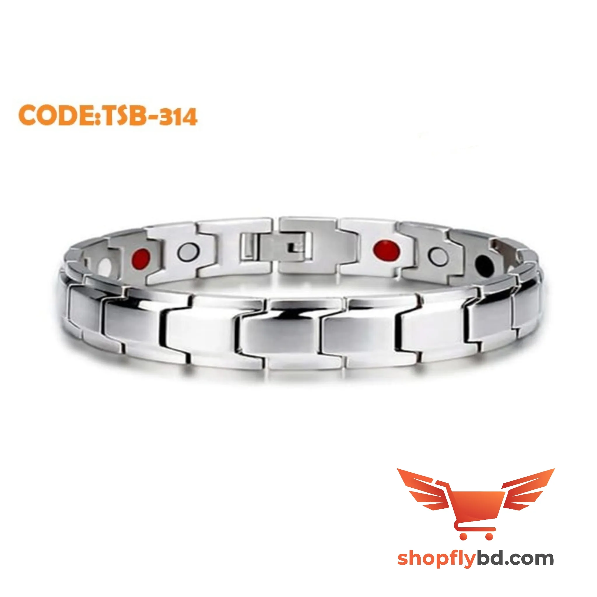 টাইটানিয়াম ম্যাগনেটিক ব্রেসলেট(Code:TSB-314)