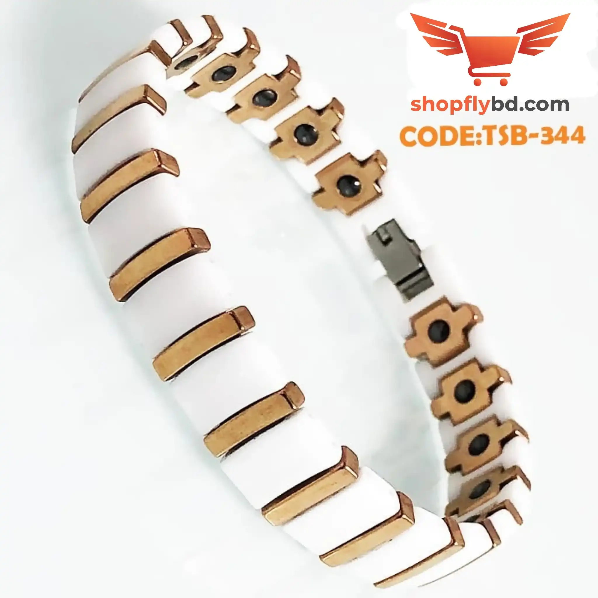 প্রিমিয়াম সেরামিক ম্যাগনেটিক হেলথ ব্রেসলেট