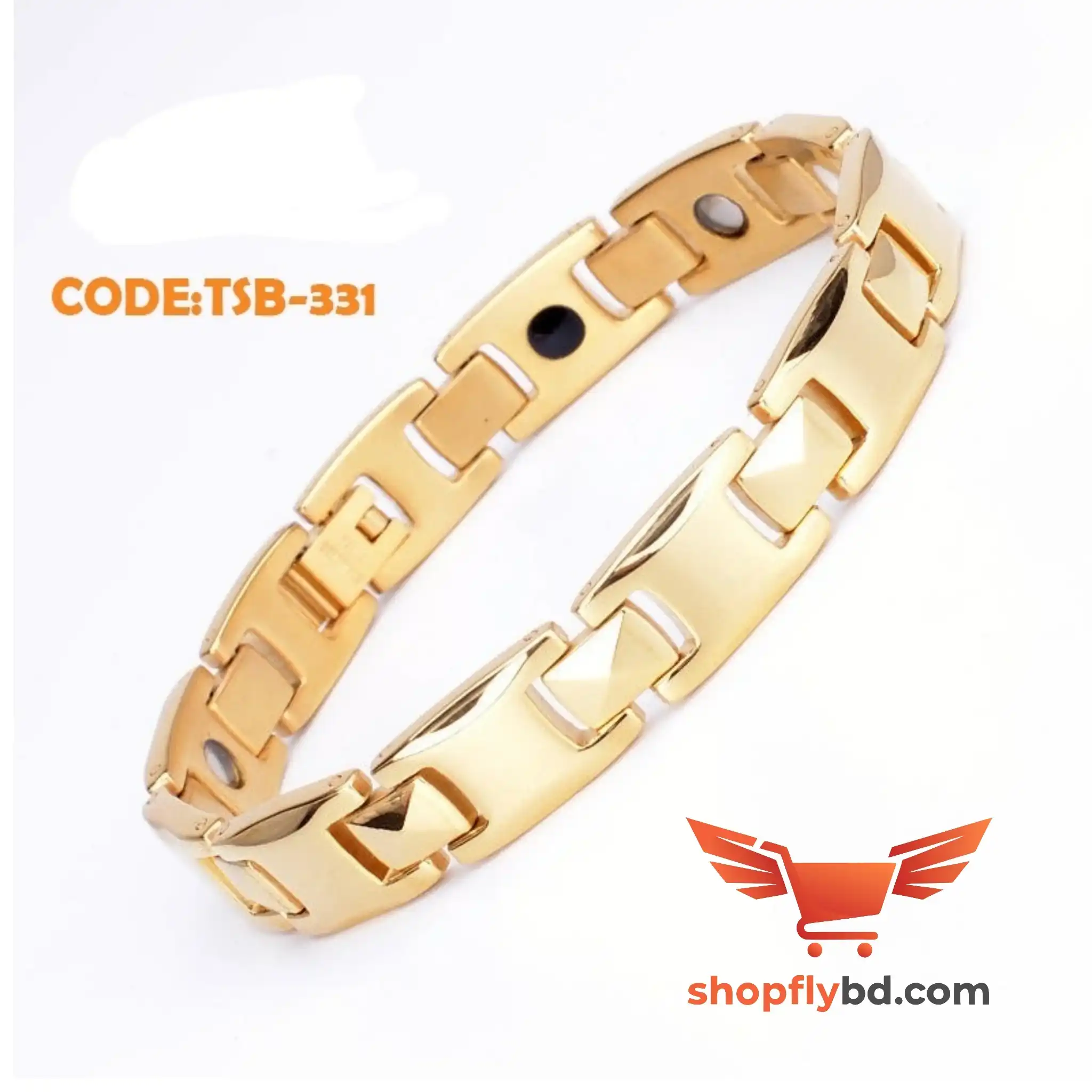 প্রিমিয়াম সেরামিক ম্যাগনেটিক হেলথ ব্রেসলেট