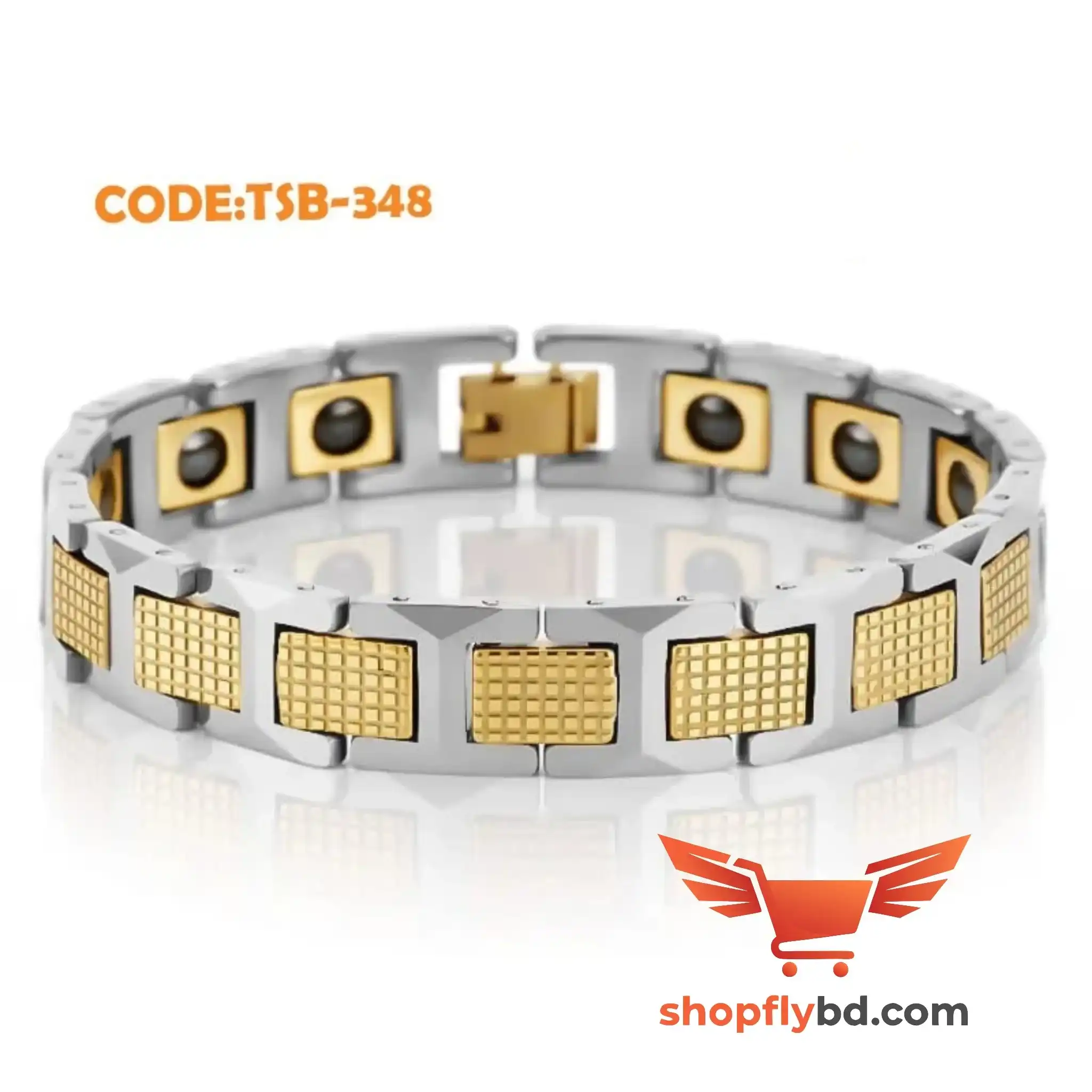 প্রিমিয়াম সেরামিক ম্যাগনেটিক হেলথ ব্রেসলেট