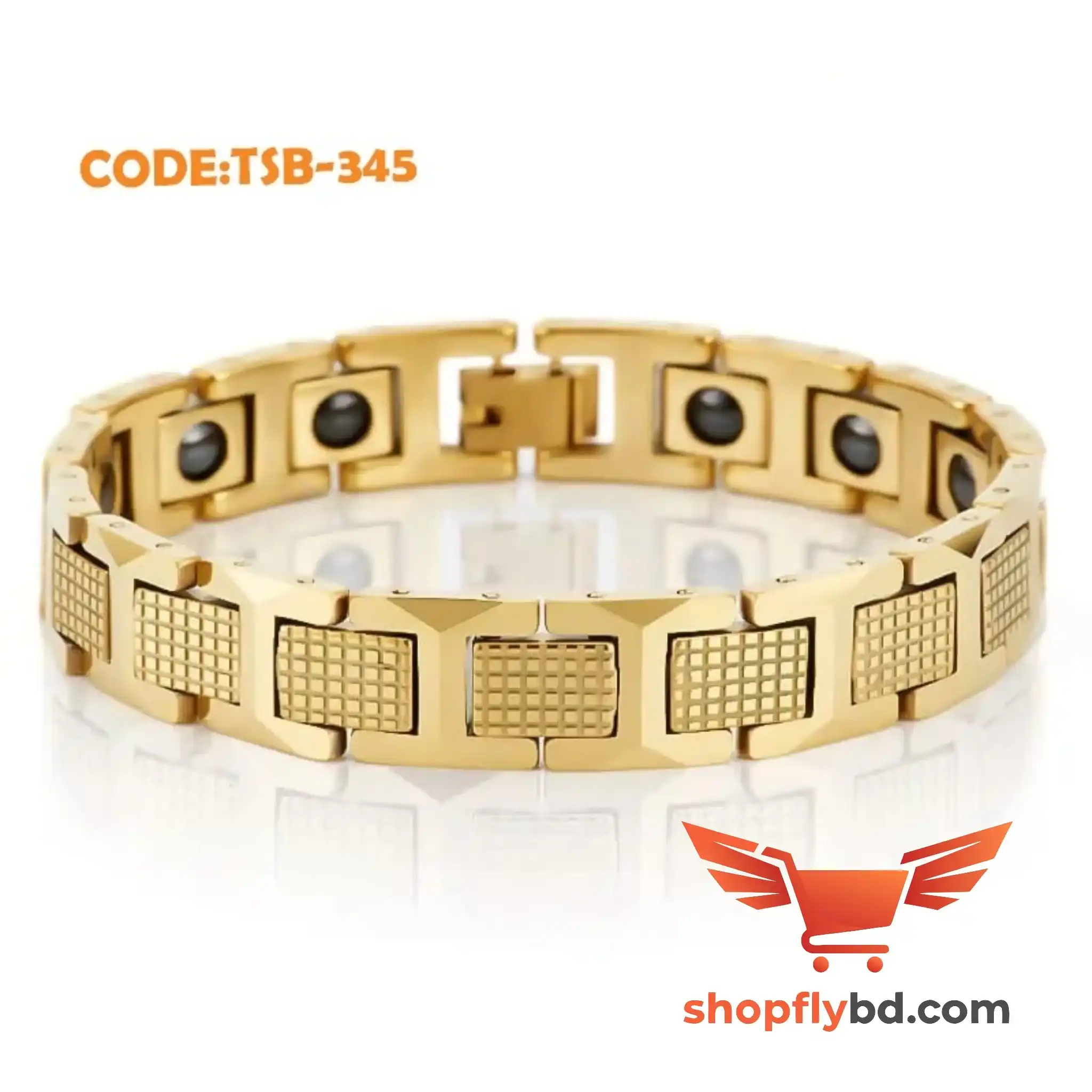 প্রিমিয়াম সেরামিক ম্যাগনেটিক হেলথ ব্রেসলেট