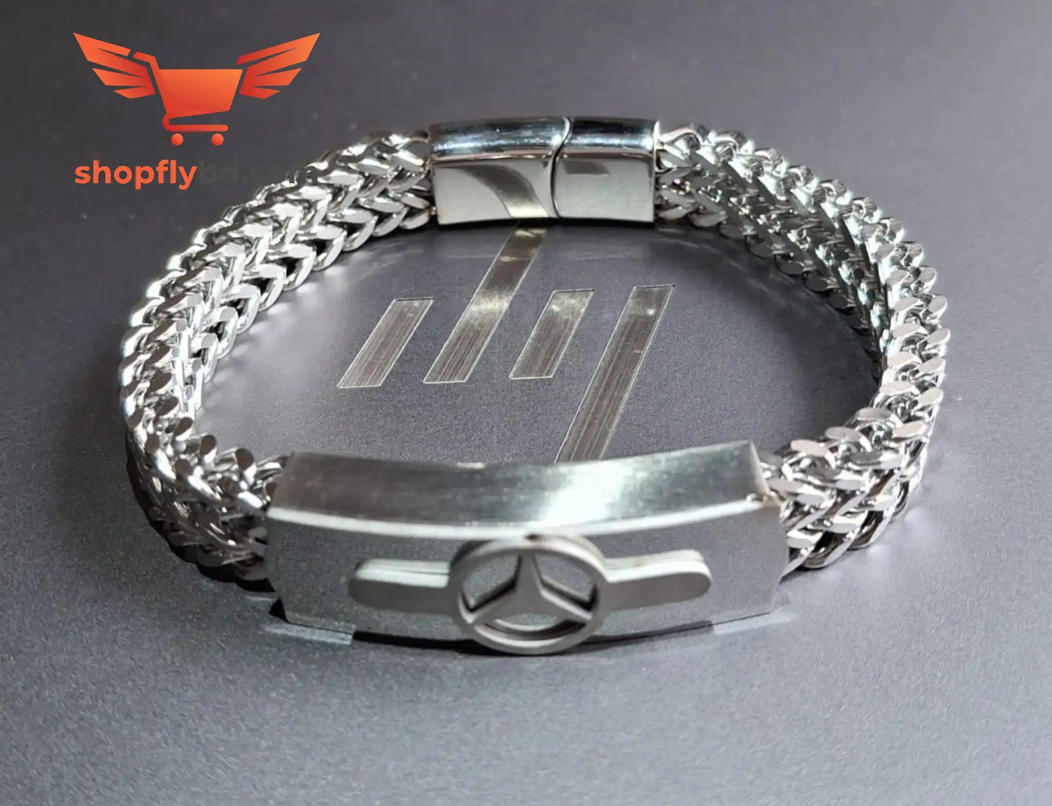 Cuban Chain Mercedes Bracelet For Men (Copy) (Copy)