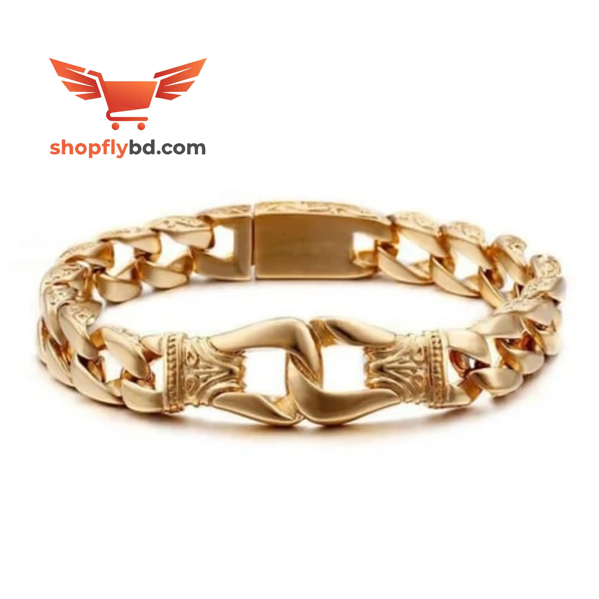 Fashion Black Plated Thick Chain Bracelet for Men (Copy)